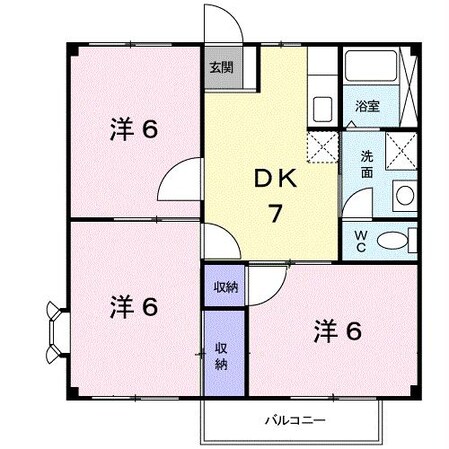 ニューシティ壱番館の物件間取画像